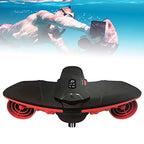 HYQNG Scooter Marino a Doppio Motore da 40 m, Scooter subacqueo con Display a LED, Drone Elettrico Impermeabile a 3 Livelli di velocità 2 m/s con Supporto per Fotocamera Ricaricabile, per Fotografia : Elettronica