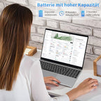Computer portatile da 15,6", 16 GB DDR4, 1 TB SSD, quad core Celeron N5095 CPU (fino a 2,9 GHz), studente/business con display FHD 1080P, batteria 44 WH, 2.4/5G WiFi, BT 4.2, tastiera retroilluminata : Informatica