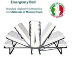 EVERGREENWEB Letto Brandina Pieghevole con Materasso Memory Foam 80x190 Alto 12 cm SFODERABILE LAVABILE, Struttura Rete Singola a Doghe in Legno   Cuscino Omaggio, Kit Letto Salvaspazio con Rotelle : Amazon.it: Casa e cucina