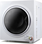 Asciugatrice compatta Panda, capacità di carico di 13,2 libbre, 110 V, 1500 W, asciugatrice portatile, vasca in acciaio inossidabile da 3,5 piedi cubi, 4 modalità di asciugatura