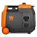 Generatore inverter portatile WEN da 4800 Watt, avviamento elettrico, adatto per camper, silenzioso e leggero con spegnimento del carburante e rilevatore di CO - MadeInUSA