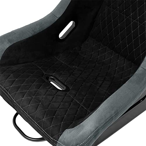 Sedile Sportivo 'LV'   Nero/Grigio   Schienale Fisso in Poliestere   incl. Slitte : Amazon.it: Sport e tempo libero