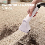 HAUSHOF StainZapper   Lavatappeti Portatile 400W, lava divano ad Acqua, lava tappezzeria, Ideale per Pulisci Scale, divano, Sedili Auto, Moquette e Tappeti, lava divani e aspira acqua : Amazon.it: Casa e cucina