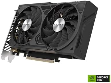 Scheda grafica GIGABYTE GeForce RTX 4060 Ti WINDFORCE OC 16G del 2025, 2 ventole WINDFORCE, scheda video GV-N406TWF2OC-16GD da 16 GB e 128 bit GDDR6.