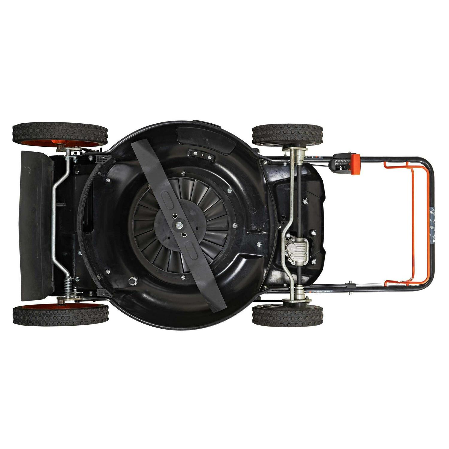 Rasaerba semovente a benzina 3 in 1 con trazione anteriore, SELECT PACE, 6 velocità CVT, ruote alte, 22 pollici, 201 cc, Yard Max