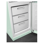 Smeg FAB32RPG5 - Frigorifero combinato con cerniere a destra libera installazione verde pastello 60 cm Stile anni 50