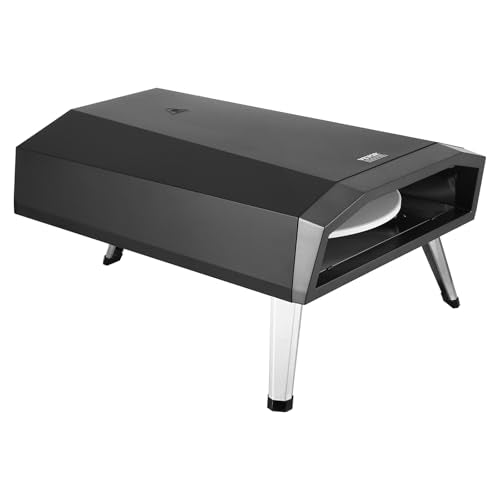 VEVOR Forno per Pizza da Esterno a Gas 330 mm Griglia Portatile da Esterno, con Pietra in Cordierite Spessa, Gamba Pieghevole Forno con Copertura Impermeabile Spray di Ferro per Campeggio e Cortile : Amazon.it: Giardino e giardinaggio