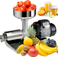Reber Spremipomodoro Elettrico N.5 600W per Salsa di Pomodoro, Conserve, Marmellate e Succhi di Frutta – Produzione fino a 350 Kg/h – Accessori in Acciaio Inox – Motore a Induzione per Uso Continuo