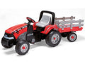 Peg Perego Maxi Diesel Tractor   Trattore a Pedali per Bambini dai 2 Anni con Rimorchio Rimovibile, Sedile Regolabile e Clacson : Giochi e giocattoli