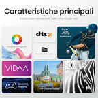 Hisense 32" HD 32E43KT, Smart TV VIDAA U6, Game Mode, Controlli vocali Alexa, Tuner DVB T2/S2 HEVC 10, lativù : Amazon.it: Elettronica