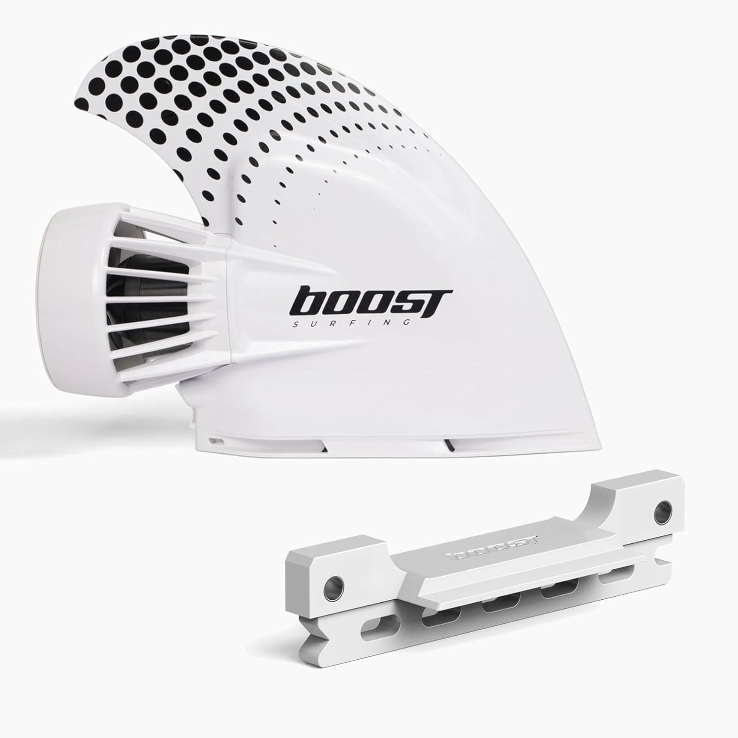 Pinna - Motore Elettrico per Tavole da Surf, SUP e Kayak. Pinna Elettrica Leggera, Compatta e Sorprendentemente Resistente con Telecomando. (Boost Fin)