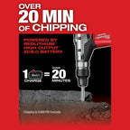 2025 Milwaukee 2717-22HD M18 FUEL 1-9/16" SDS - Max Martello Foratrice Kit con 2 Batterie