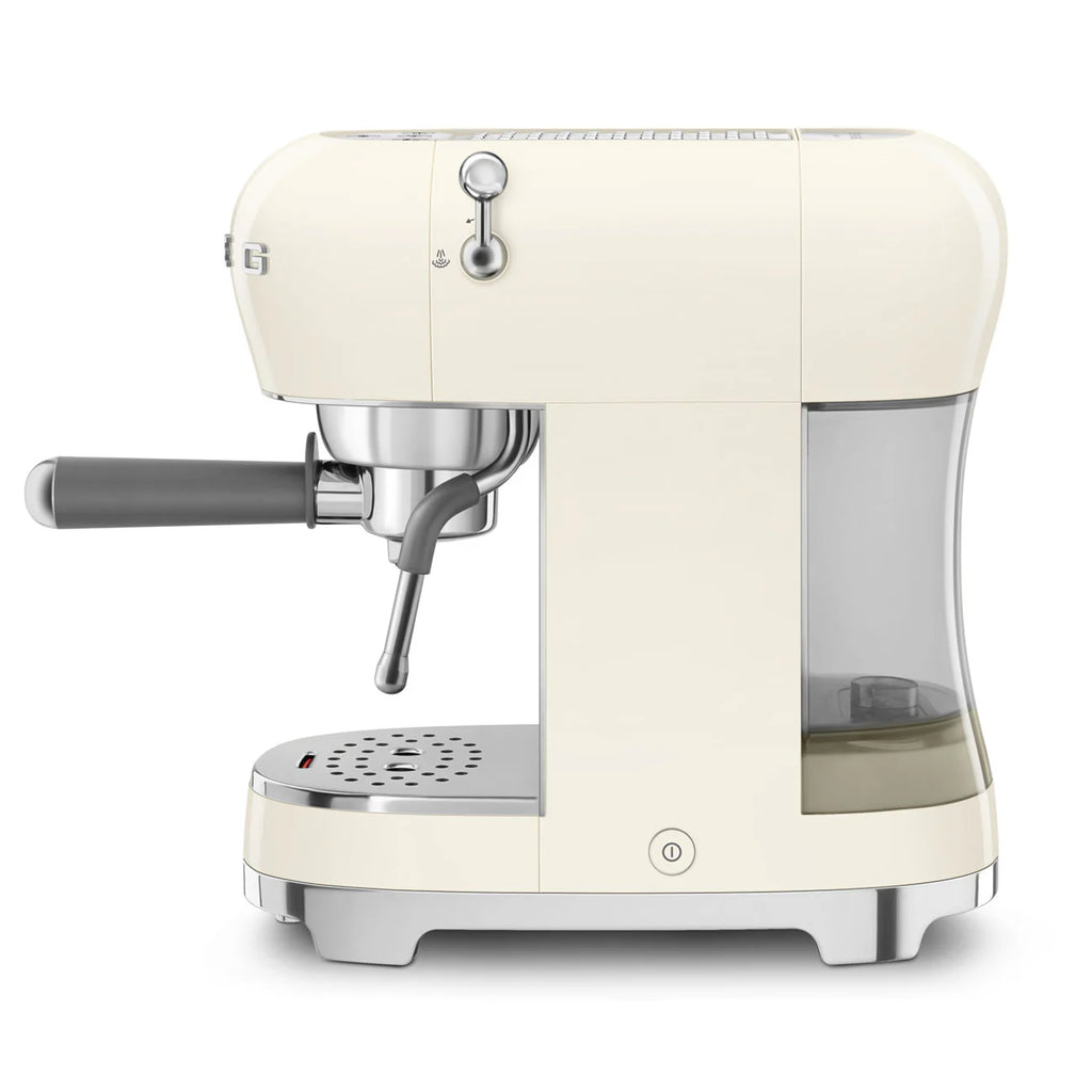Smeg Macchina da caffè espresso Panna Anni 50 ECF02CREU