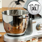 Moulinex Masterchef Impastatrice Planetaria, 6,7 litri, Robot da cucina con Frusta, sbattitore, Gancio Impastatore, 1500 W, 8 velocità, QA810D : Amazon.it: Casa e cucina
