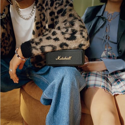 Marshall Emberton II Bluetooth Altoparlante Portatile, Senza fili Casse, Suono a 360 gradi, Impermeabilità IPX7, 20 ore riproduzione Nero : Amazon.it