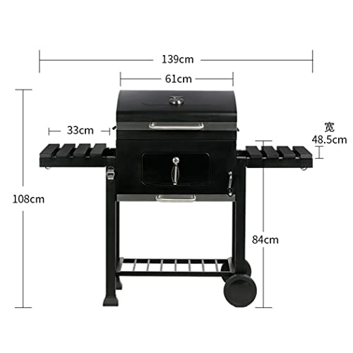 Griglia per Barbecue A Carbonella,Griglia A Carbone Cortile Affumicatore Cucina All'aperto,con Parapioggia E Kit Attrezzi per Barbecue,per Campeggio All'aperto, Patio, Giardino : Amazon.it: Giardino e giardinaggio