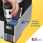 EPSON EcoTank ET 5170 stampante Multifunzione A4 (stampa, copia, scansione, Fax) USB, Wi Fi, Wi Fi Direct, Ethernet, display LCD 6,1 cm, ADF, serbatoi flaconi alta capacità, Smart Panel, fronte/retro : Amazon.it: Informatica