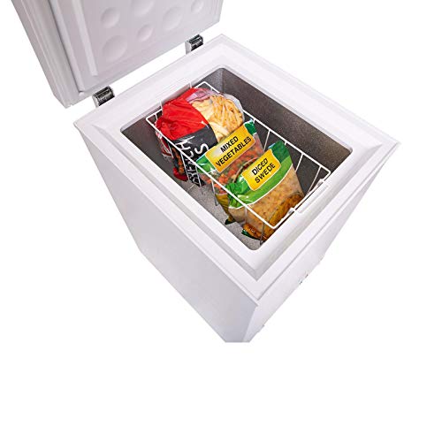 AMZCHF100W congelatore a petto bianco compatto 48cm : Amazon.it: Grandi elettrodomestici