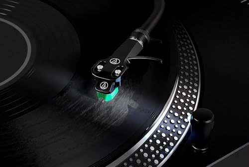 Audio Technica LP120xBTUSB Giradischi a Trazione Diretta (Bluetooth &amp; USB) Nero : Elettronica