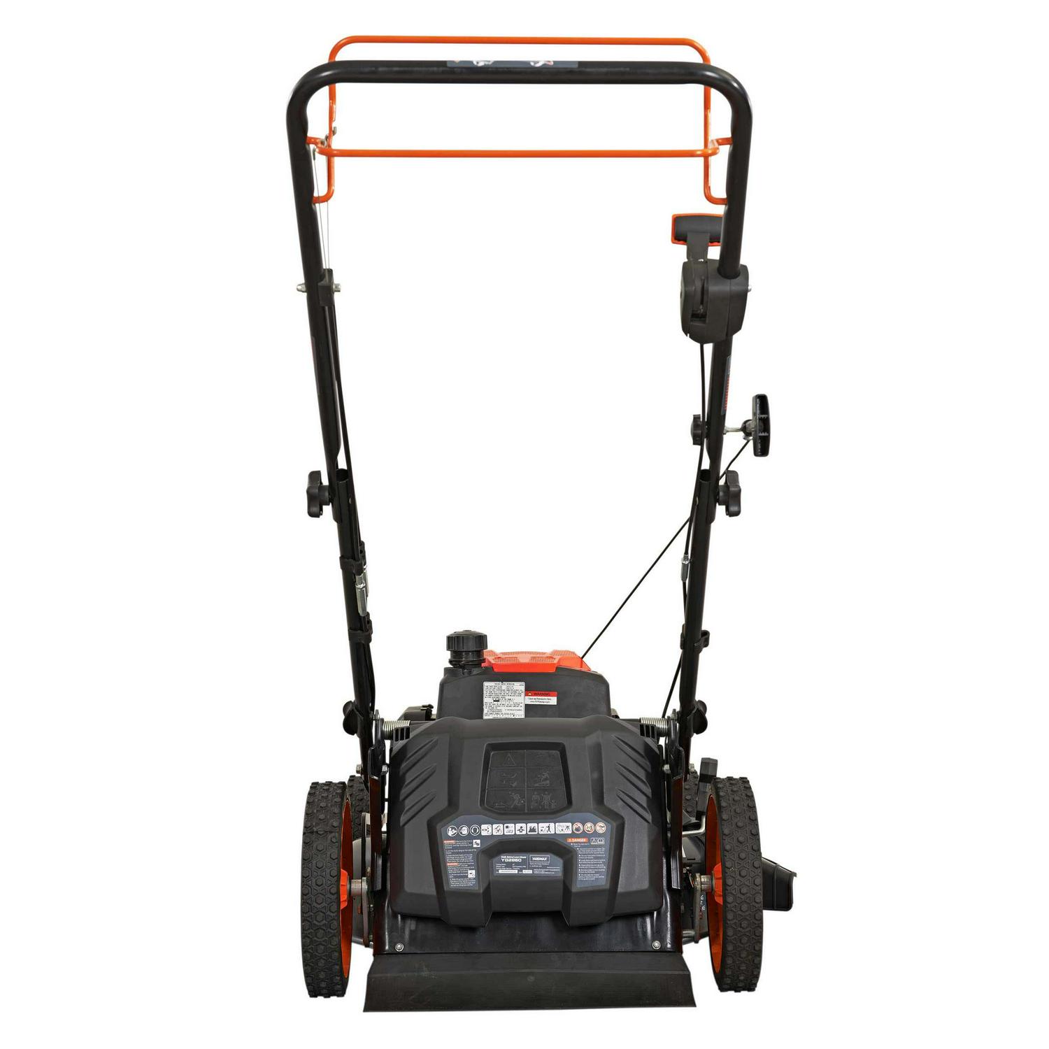 Rasaerba semovente a benzina 3 in 1 con trazione anteriore, SELECT PACE, 6 velocità CVT, ruote alte, 22 pollici, 201 cc, Yard Max
