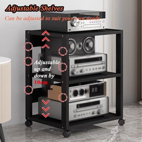 mobile stereo hi fi rack hifi Mobiletto portaoggetti stereo audio a 5/6/7 ripiani for soggiorno, ufficio, home theater, mobile porta video, torre porta DVD, supporto for giradischi, amplificatore for : Amazon.it: Elettronica