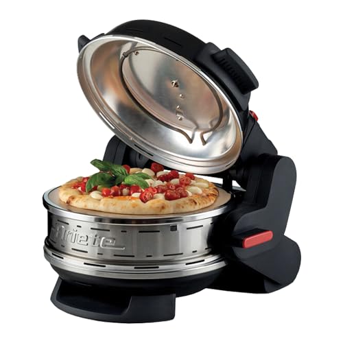 Ariete 927 Pizzeria Ariete, Forno pizza doppio, 2 pizze in 4 minuti, 2300 W, 2 pietre refrattarie, 2 termostati, Diametro 32 cm, 5 livelli di cottura, 2 pale in acciaio inox, Nero : Amazon.it: Casa e cucina