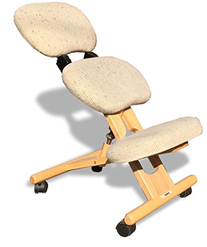 cinius Sedia ergonomica con Schienale, Varie colorazioni (Naturale), telaio in legno : Amazon.it: Casa e cucina