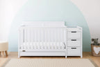 Culla trasformabile 5 in 1 Graco Hadley con fasciatoio e cassetto