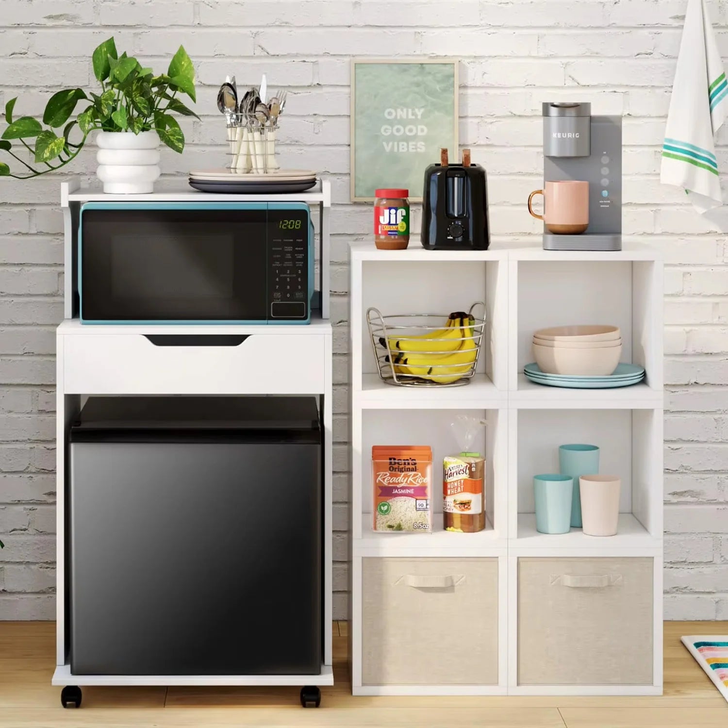 Mini Frigo In Metallo - 48l Con Freezer 5l 85w Nero