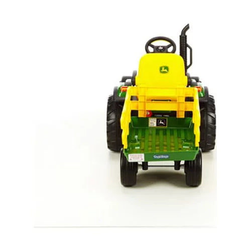 Trattore John Deere Ground Force Peg Perego da 12 V, per bambini dai 3 ai 7 anni