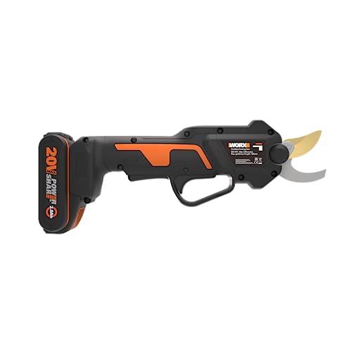 WORX Nitro WG330E   Troncarami a batteria 20 V, taglio senza sforzo grazie all'azionamento elettrico, motore senza spazzole, batteria da 2 Ah e caricatore : Giardino e giardinaggio