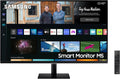 Samsung Smart Monitor M5, Flat 27'', 1920x1080 (Full HD), Smart TV (Amazon Video, Netflix), Airplay, Mirroring, Office 365, Wireless Dex, Casse Integrate, IoT Hub, WiFi, HDMI
