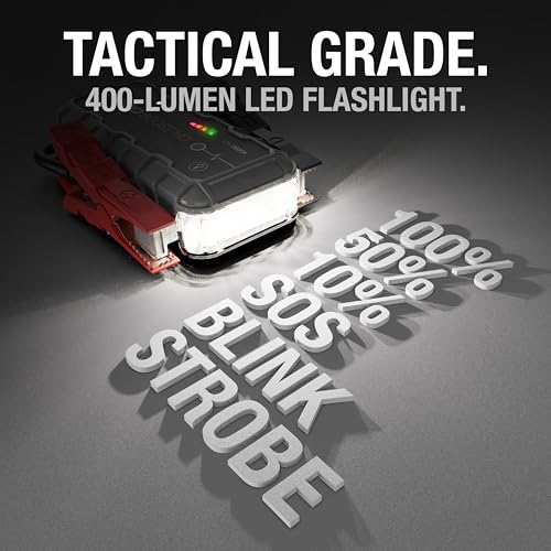 NOCO Boost GB70: Avviatore di Emergenza al Litio UltraSafe da 2000A 12V per Veicoli con Motori a Benzina fino a 8,0 Litri e Diesel fino a 6,0 Litri : Amazon.it: Auto e Moto