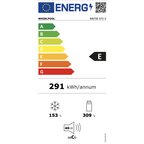 Whirlpool WB70E 972 X - Frigorifero Combinato Libera Installazione No Frost 462 Litri Classe E Inox 195 cm
