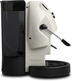 Didiesse Baby Frog Coffee & Tea – Macchina da Caffè a Cialde, con Frullino Montalatte e Doppio Portacialde per Caffè e Tè, Basso Consumo 450W, Erogatore Acqua Calda. (Avorio)