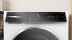 WGB24402IT Serie 8 Lavatrice smart a carica frontale, 9 kg, 1400 giri, Efficienza energetica A -50%, motore inverter con 10 anni di garanzia, riduce le pieghe, Bianco, 60 Cm