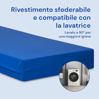 Geriafy   Materasso singolo antidecubito per ospedale articolato | 3 cm Viscoelastico | Tessuto sanitaria impermeabile (90x190) : Amazon.it: Casa e cucina