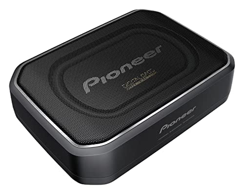 Pioneer Subwoofer attivo TS WX140DA, subwoofer con alloggiamento con potenza massima di 170W, subwoofer 20x13 cm in alloggiamento MDF, nero, potenza di ingresso nominale 50 W, telecomando via cavo : Amazon.it: Elettronica
