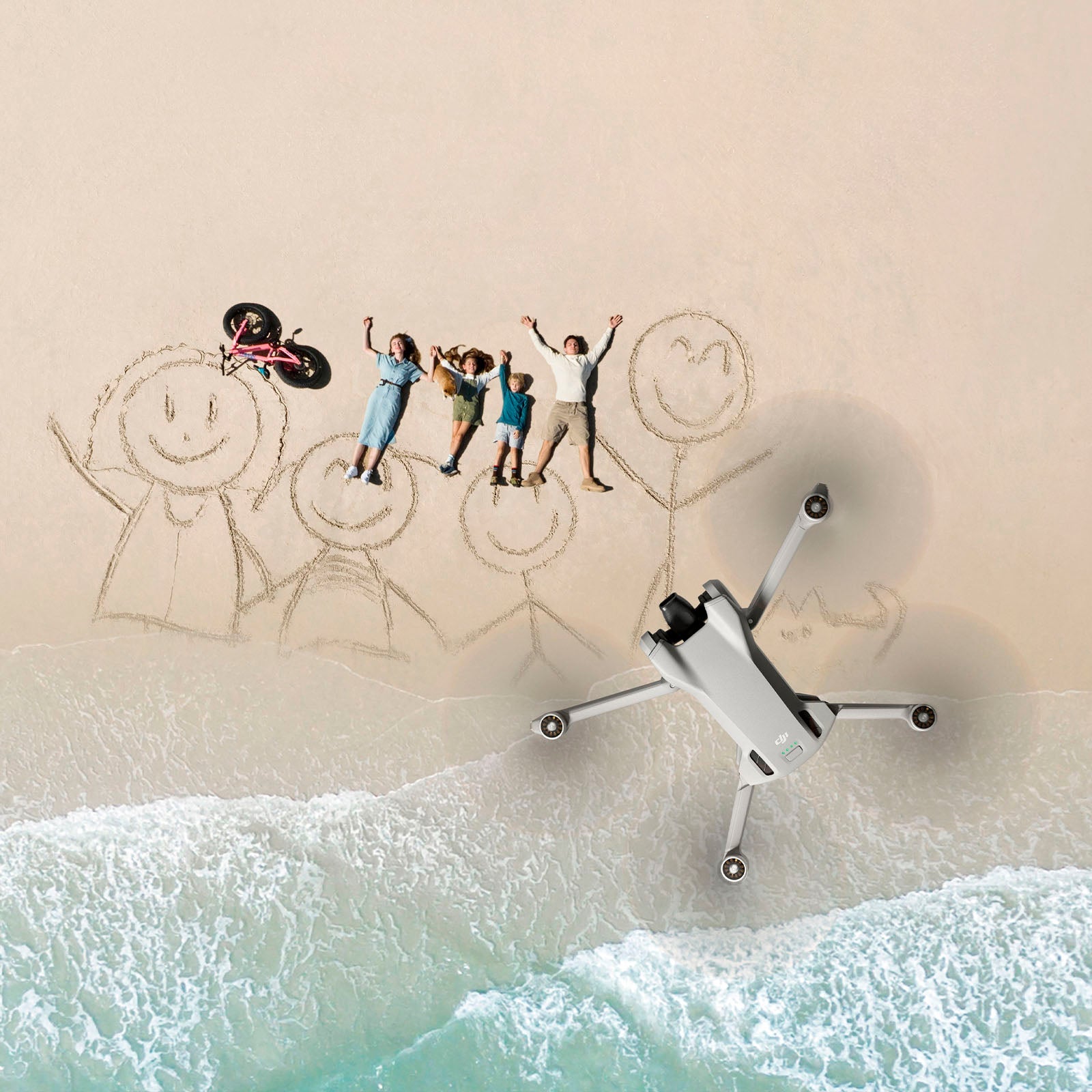 Mini 3 Fly More Combo Drone e Telecomando con Schermo Integrato - Grigio