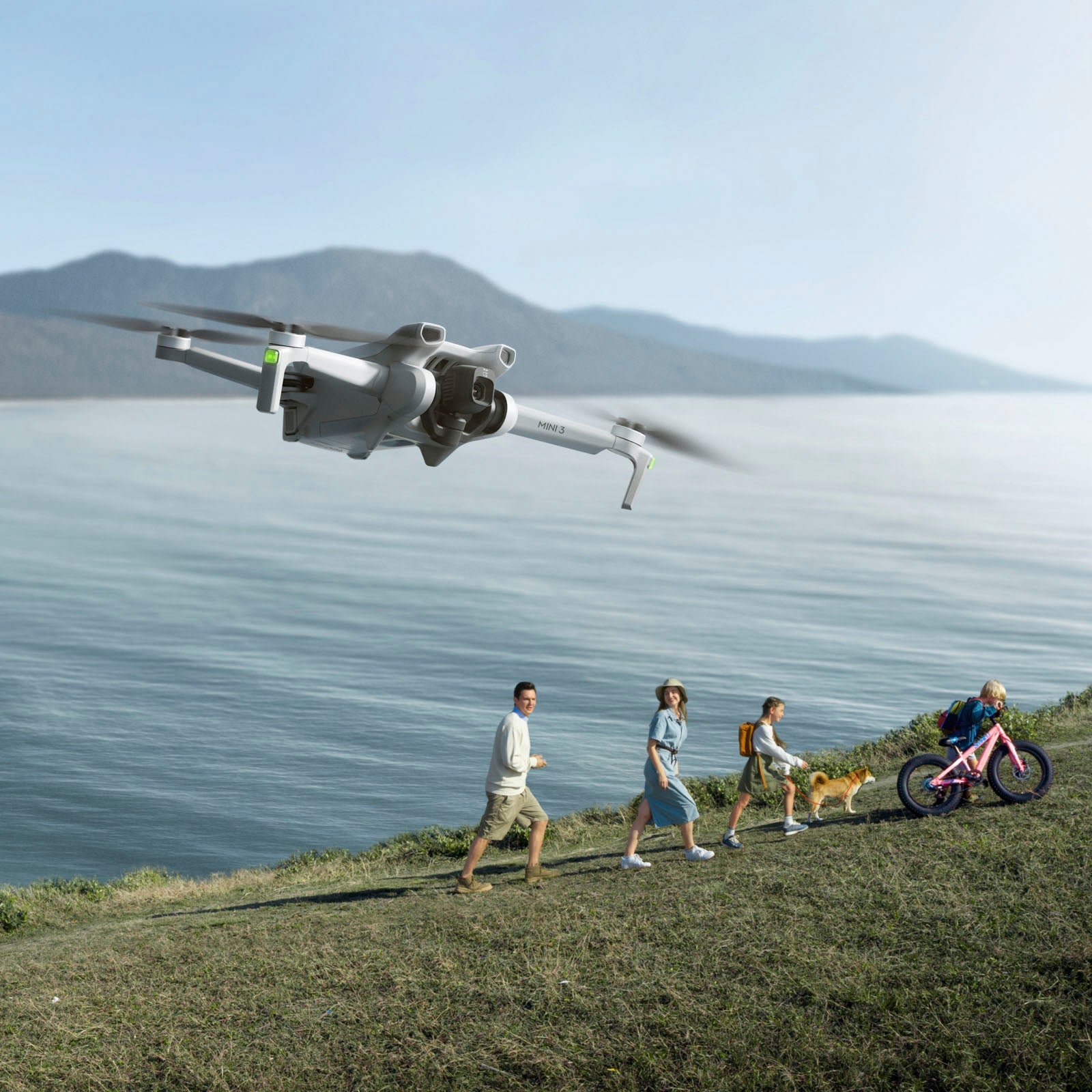 Mini 3 Fly More Combo Drone e Telecomando con Schermo Integrato - Grigio