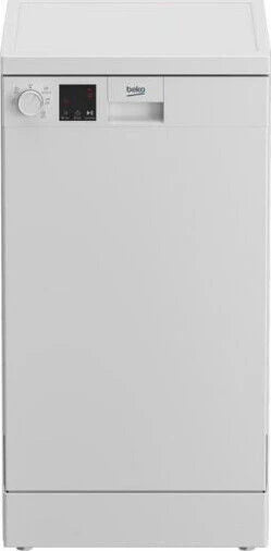 Lavastoviglie A Libera Installazione Beko DVS05024W Slim 10 Coperti Classe E (A85xL44,8xP60) Bianco Porgramma Mini