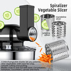 Homlee 3 in 1 Robot da Cucina, Impastatrice Planetaria Multifunzione 5.5L Litri Terrina In Acciaio Inox,1,5L Frullatore Succo,Set Per Salsicce, 6 Velocità : Amazon.it: Casa e cucina