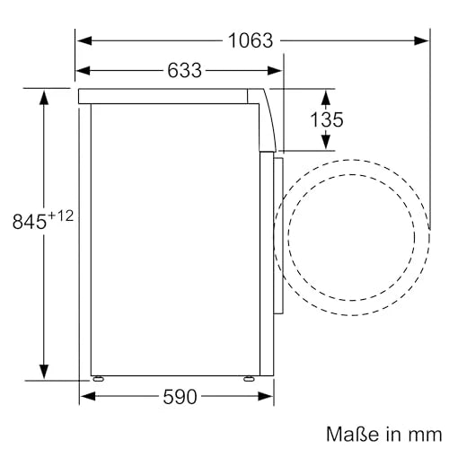 2025 Bosch WAN282K3, Serie 4, Lavatrice a Caricamento Frontale, 8 kg, 1400 giri/min, SpeedPerfect, Massimo Risparmio di Energia e Acqua, Funzione Aggiungi Capi, Igiene Elevata, AquaStop, IronAssist