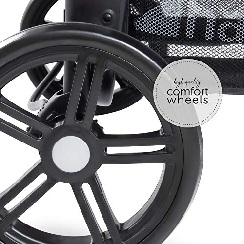 hauck Roadster Duo SLX Passeggino Gemellare   Passeggino Doppio Dalla Nascita Fino a 30 kg, Compatibile con Navicella Morbida 2in1   Pieghevole, Compatto   Grigio, Argento : Amazon.it: Prima infanzia