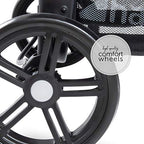 hauck Roadster Duo SLX Passeggino Gemellare   Passeggino Doppio Dalla Nascita Fino a 30 kg, Compatibile con Navicella Morbida 2in1   Pieghevole, Compatto   Grigio, Argento : Amazon.it: Prima infanzia