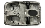 Bass Pro Shops Pedal Prowler Pedal Boat con tettuccio
