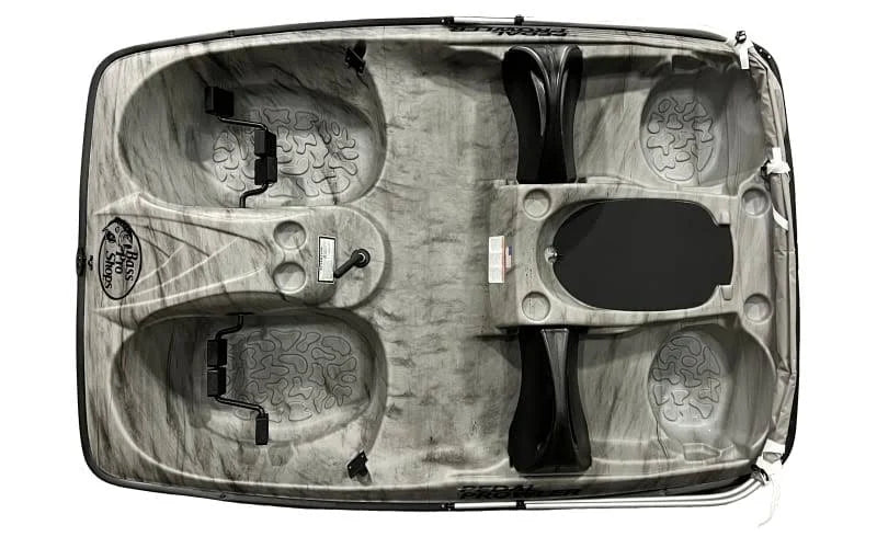 Bass Pro Shops Pedal Prowler Pedal Boat con tettuccio