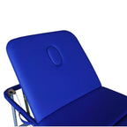 Lettino Massaggi Pieghevole in Alluminio – Portatile, Leggero, Altezza Regolabile, Schienale Reclinabile, 15 kg