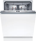 SMV4ECX31E Serie 4, Lavastoviglie da incasso a scomparsa totale, Home Connect, Extra Clean zone: lavaggio intenso per lo sporco più ostinato, Diagnostica da remoto, TimeLight, 60 cm