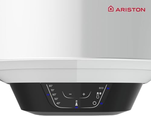 Ariston Pro1 Eco Slim   Thermos elettrico, 30 litri, a basso consumo verticale, scaldabagno elettrico, con funzione ECO 37,3 x 35,3 x 63,1 cm, prodotto per l'installazione in Spagna : Amazon.it: Fai da te